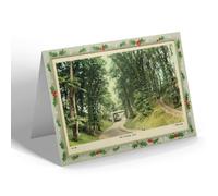 CHRISTMAS NOTELET - Vintage Yorkshire - The Ravine, Filey (ac)