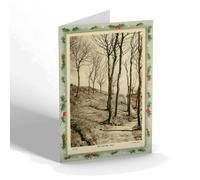 CHRISTMAS NOTELET - Vintage Yorkshire - The Ravine, Filey (b)