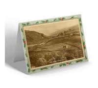 CHRISTMAS NOTELET - Vintage Yorkshire - View Looking Towards Keld