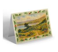 CHRISTMAS NOTELET - Whiting Bay, Isle of Arran - Vintage Art Style