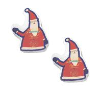 Christmas Novelty Santa Mini Bath Bomb / Fizzer Set of 2