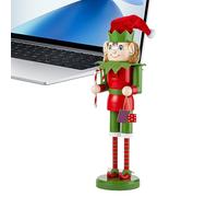 Christmas Nutcracker, Nutcracker Figures, Wooden Decoration, 38 cm, for Kitchen, Bedside Table, Fireplace, Dining Table
