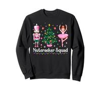 Christmas Nutcracker Squad Ballet Dance Women Kids Girls Sweatshirt