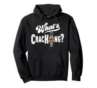 Christmas Nutcracker Whats the Cracking Funny Xmas Costume Pullover Hoodie