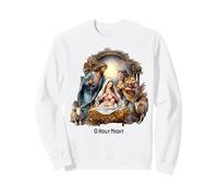 Christmas O Holy Night Xmas Sweatshirt