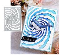 Christmas Ocean Wave Metal Die Cuts,Animal Cat Hat Cutting Dies Cut Stencils DIY Scrapbooking Decorative Embossing Paper Scrapbooking Card Making