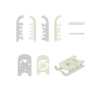 Christmas Oriented Ski Bridge Craft Cast Permanent Heat Immune Elastomer for Artistic Productions Snowboarding Craft Cast