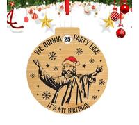 Christmas Ornament Advent Calendar, Christmas Countdown Calendar, Christmas Countdown Calendar, Christmas Tree Decorations Decoration, Rustic Merry Christmas Sign, Farmer