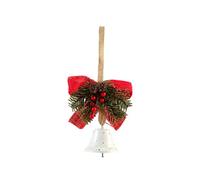 Christmas Ornament Bells Metal Decorative With Bows For Holiday Wedding Party Decoration Tree Decoration Ornament Decorative Hanging
