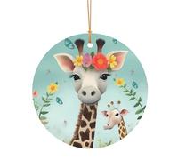 Christmas Ornament Christmas Hanging Pendant Hanging Tree Decor Animals Flower Aluminum Ornaments Farmhouse Xmas Tree Holiday Decor
