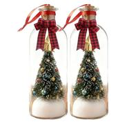 Christmas Ornament, Christmas Tree Recording - The Whispering Tree Keepsake for Family Friends Lovers Unique Xmas Gift (Green（3Pcs）) (Green（2pcs）)