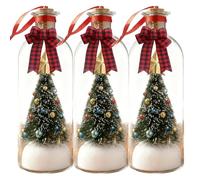 Christmas Ornament, Christmas Tree Recording - The Whispering Tree Keepsake for Family Friends Lovers Unique Xmas Gift (Green（3Pcs）) (Green（3pcs）)