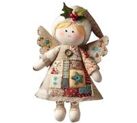 Christmas Ornament Craft Kit - Handmade Vintage Decoration, Unique Design Angel Tree Pendant, Durable Material | For Adult Girls Beginners Craftsman