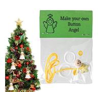 Christmas Ornament Craft Set, Winter Holidays Educational, Pendant for the Christmas Tree - for Door, Wall, Mantle, Living Room, Bedroom, Party, Children, Teenagers, Adults