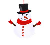 Christmas Ornament Decoration Christmas Large Blanket Pendant Cartoons Snowman Hand Movable Hanging Decoration Holiday Party Decorations Desktop Adornments for Holiday Home Decor
