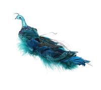 Christmas Ornament Decorations Christmas Decorations Christmas Tree Simulation Three-Dimensional Peacock Holiday Crafts Natural Feather Pendant Decor for Holiday Home Kitchen Party