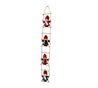 Christmas Ornament Decorations Christmas Hanging Old Man Climbing Ladder Fireplace Decoration Shop Christmas Decoration for Christmas Home Decoration Ornament Xmas Gift