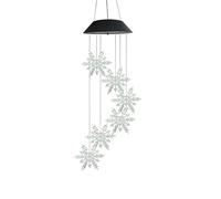 Christmas Ornament Decorations Clearance Christmas Garden Decoration Christmas Snowflake Wind Chime Pendant Home Ornaments Christmas Holiday Party Decor