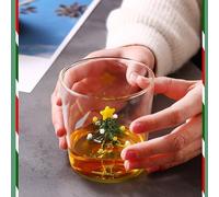 Christmas Ornament Decorations Clearance Christmas Glass Cup Christmas Tree Cup Souvenir Gift Water Cup Milk Cup Coffee Cup Christmas Tree Hanging Ornaments for Christmas & Halloween Decor