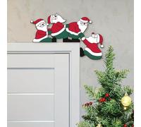 Christmas Ornament Decorations Clearance Christmas Products Wooden Corner Door Frame Decorations Personalized Christmas Wooden Decorations Decor for Holiday Home Kitchen Party