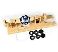 Christmas Ornament & Easter Egg Decorating Lathe & Adapter Kit - Precise Designs Made Easy