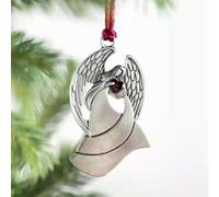 Christmas Ornament - Hanging Decor, Holiday Hanging, Xmas Tree Decoration, Metal Pendant for Christmas Home Decor - (1, Rectangular)