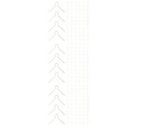 Christmas Ornament Hooks V Shaped 300 Pcs Metal Hangers for Wreaths | Gold Iron Finish, Blends Decor, Enough for Whole Tree, Office Decorating