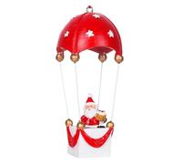 Christmas Ornament Parachute - Parachute Decor | Lovely Pendant Parachute Snowmen Doll | Santa in Hot-Air Balloon | Christmas Tree Decoration Toys Parachute Ornament