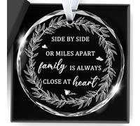 Christmas Ornaments 2024,Long Distance Gifts for Men Women Mom Dad Grandma Grandpa Brother Sister Son Daughter Friends BFF Bestie Far Away Birthday Gift Ideas Family Hanging Xmas Tree Decorations