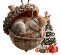 Christmas Ornaments Animals | 2D Acrylic Holiday Decoration | Christmas Tree Ornaments for Home Decoration Entrance Door Office Fireplace Wall Garden Living Room