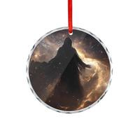 Christmas Ornaments Chaos Greek Mythology Ceramic Hanging Unique Ceramic Baubles Holiday For Office Wedding Home 7.3Cm