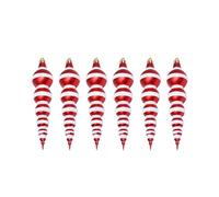 Christmas Ornaments Christmas Decorations Alien Tree Pendant 14cm Painted Gourd Red Plastic Decoration for Merry Party Xmas Tree Ornament