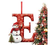 Christmas Ornaments, Christmas Decorations for Tree, Creative Christmas Tree Ornament | Acrylic Decoration from A to Z, Party Supplies, Christmas Table Centerpieces for Tree Door Wreath