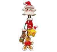 Christmas Ornaments - Crochet Kit For Christmas Tree Hanging Decorations | Christmas Decorations Pendants | Crochet Kits For Beginners | Hanging Bag Ornaments For Christmas