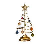 Christmas Ornaments Decorative Figurines for Home Christmas Lights Crystal Tree Lights Copper Night Home Holiday Decorations