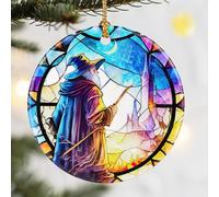 Christmas Ornaments, Dodosky 2.8in Ceramic Hanging Ornament, Xmas Decor, Christmas Tree Ornaments, Xmas Decorations for Tree, Holiday Ornament, Gift Ideas, Gifts for Women Men Friends