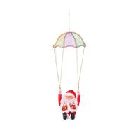 Christmas Ornaments Electric Toy Parachute Santa Clause Tumbling Dancing Decor