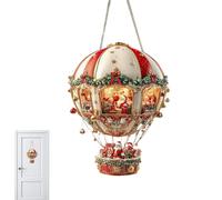 Christmas Ornaments for the Christmas Tree 2D Acrylic Hot Air Balloon as