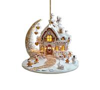 Christmas Ornaments For The Home Cute And Acrylic Christmas Hanging Ornament A Must Have For Festive Home ! Personalised Tree Decoration Xmas Gifts