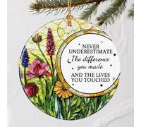 Christmas Ornaments, Going Away, Goodbye, Farewell Gifts for Coworkers - Retirement, Coworker Leaving Gifts for Women, Men - Leaving Job, Moving Away Presents for Friends, Boss, Work Bestie - Design I