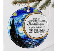 Christmas Ornaments, Going Away, Goodbye, Farewell Gifts for Coworkers - Retirement, Coworker Leaving Gifts for Women, Men - Leaving Job, Moving Away Presents for Friends, Boss, Work Bestie - Design C