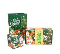 Christmas Ornaments Merry Christmas Surprise Box Gift Box Creating Surprising Gift Red Envelope Bouncing Romantic Xmas Tree Holiday Party Festive