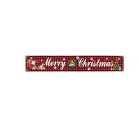 Christmas Ornaments Outdoor Merry Christmas Letters Banner Decorative Banner Flag Pull Decoration Xmas Decorations for Girls Boys Women Men