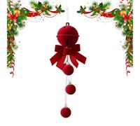 Christmas Ornaments- Red Christmas Ball, Classic Ornament, Crowded Chris-Tmas | Crowded Red Decoration by Shatter Aoffrod for Festive For V