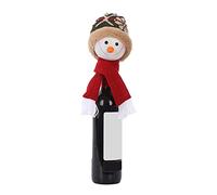 Christmas Ornaments Santa for Head Long Short Beard Snowman for Head Wine Set Bottle Mouth DecorChristmas Tree Pen