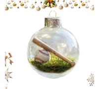Christmas Ornaments with Sports Balls - 3D Tree Decorations, Mini Hanging Balls for Baseball Golf Tennis , Realistic Design, Easy to Display | Holiday Casa Vac