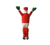 Christmas Ornaments Xmas Decorations 2024 New Velvet Santa Claus Pants Off And Climbing Wall Decoration Santa Claus Pendant Gift Party Gift Xmas Ornament Decoration Christmas Ornament