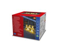 Christmas Outdoor Figures Decoration/Outside Lights LED Acrylic Five Sitting ...