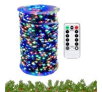 Christmas Outdoor LED String Lights | 29.87 Meters 300 LED with Remote Control - Warm White Indoor Christmas String Lights - For Home Indoor Garden Yard Porch Living Room Mant Decoration