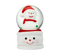 Christmas Outdoor Lights 50ml Snowball Snowball with Light Santa Base Daughter Valentine's Day Birthday Anniversary Wife Girlfriend Granddaughter(White,4.5x7cm)